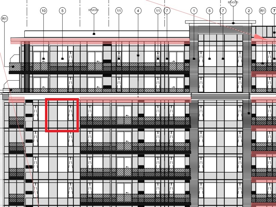 Various potential water intrusion sources through the building envelope including walls, windows, and balconies