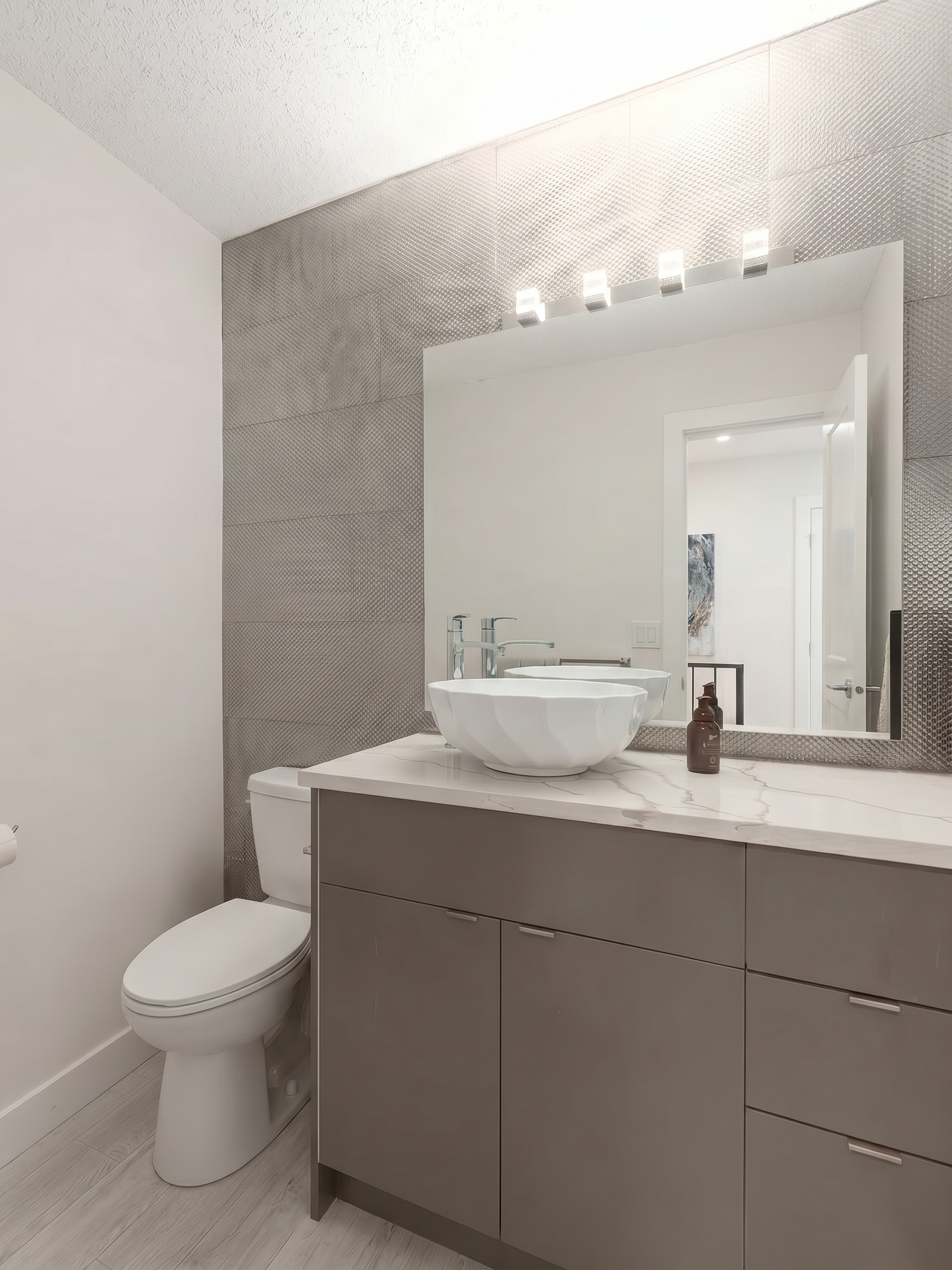contemporary-powder-room-custom-vanity-toronto